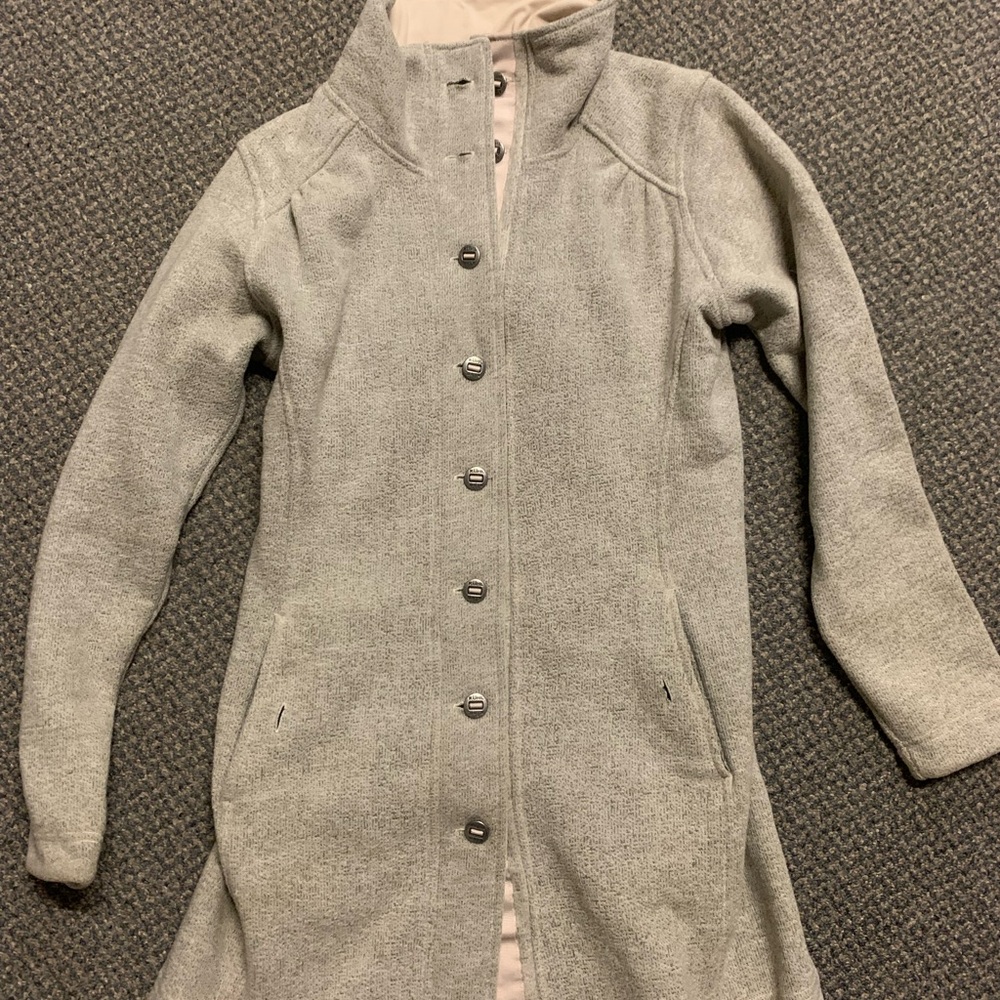 Kuhl Women's Light Gray Trench Coat